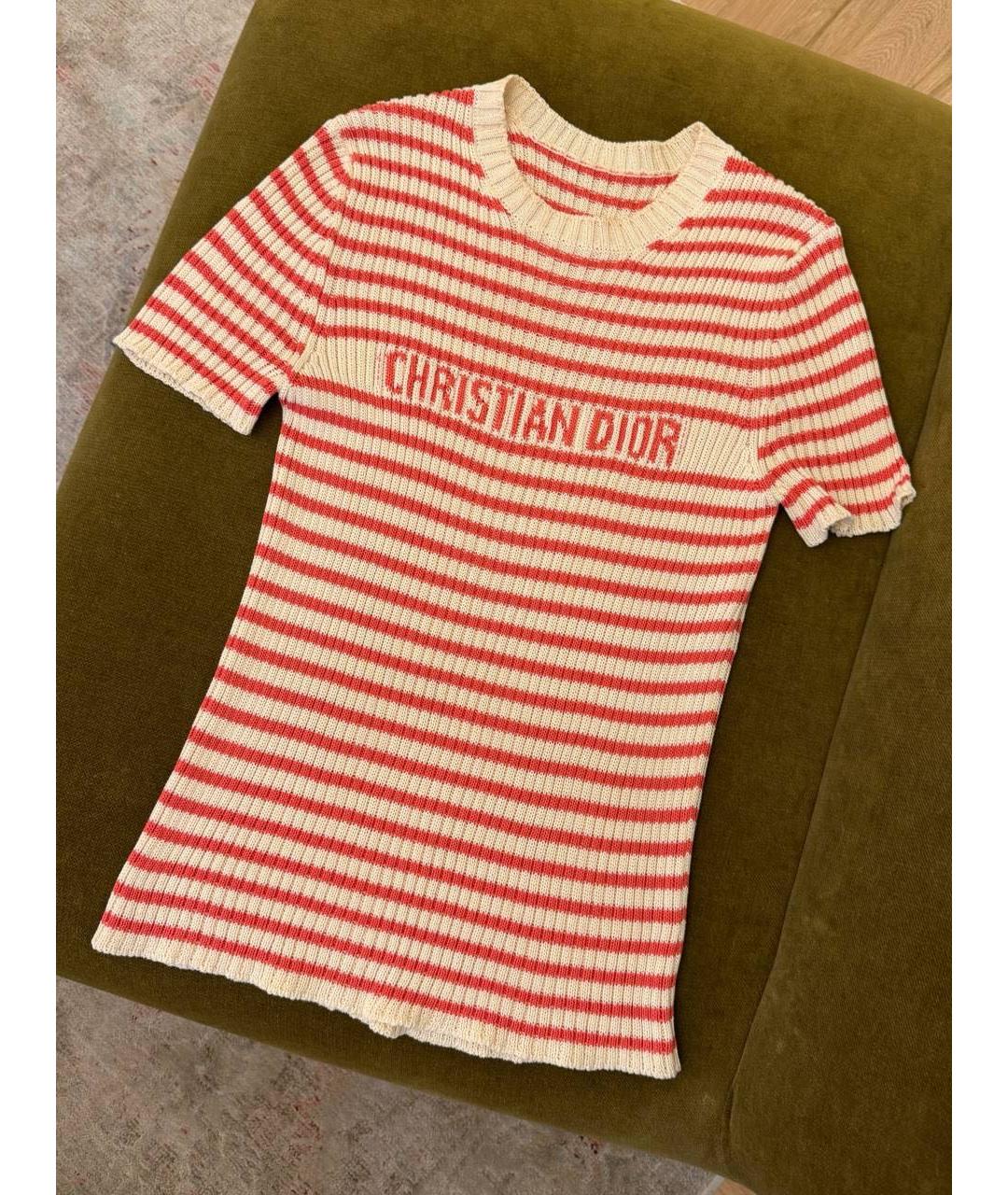 CHRISTIAN DIOR Красная футболка, фото 4