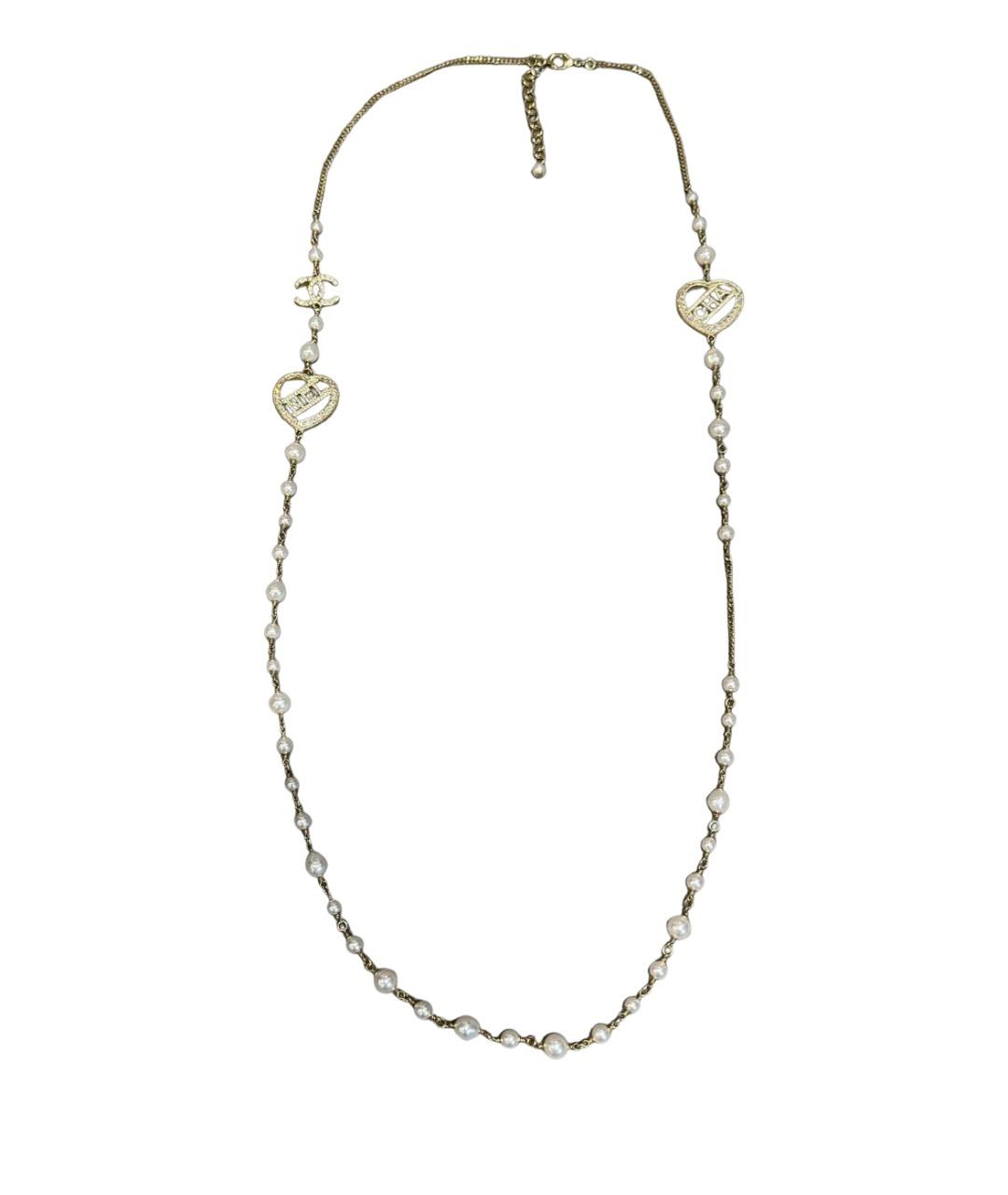 CHANEL Золотое колье, фото 1