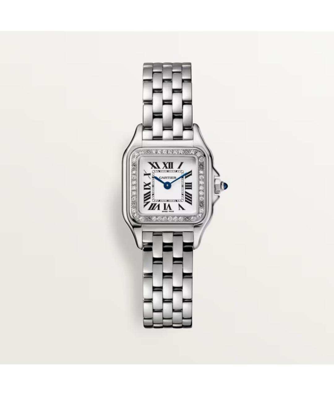 CARTIER Серебряные металлические часы, фото 4
