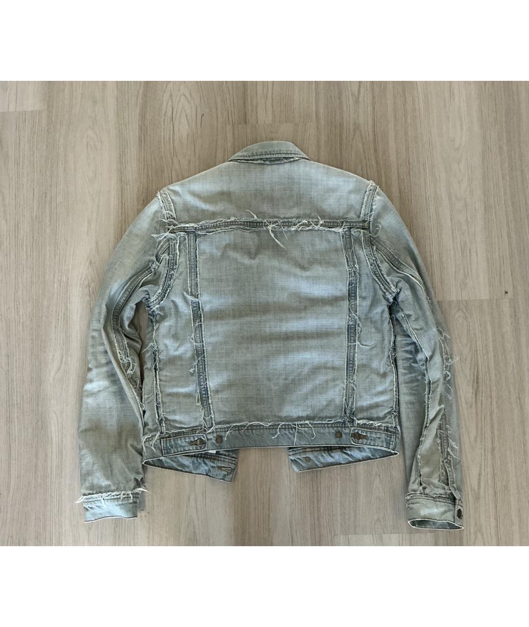 MAISON MARGIELA Голубая деним куртка, фото 2