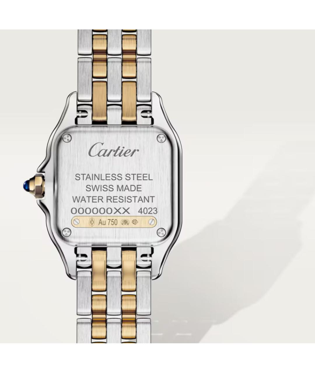 CARTIER Золотые часы из желтого золота, фото 3