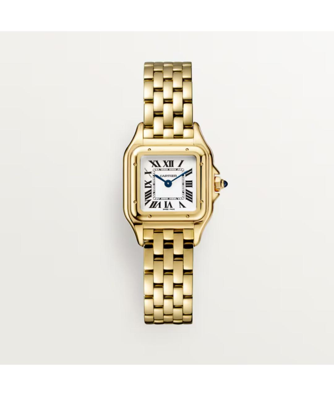 CARTIER Золотые часы из желтого золота, фото 4