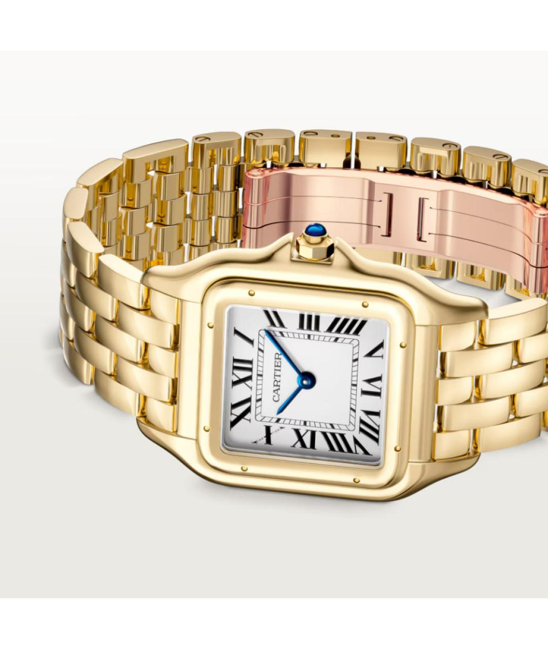 CARTIER Золотые часы из желтого золота, фото 3