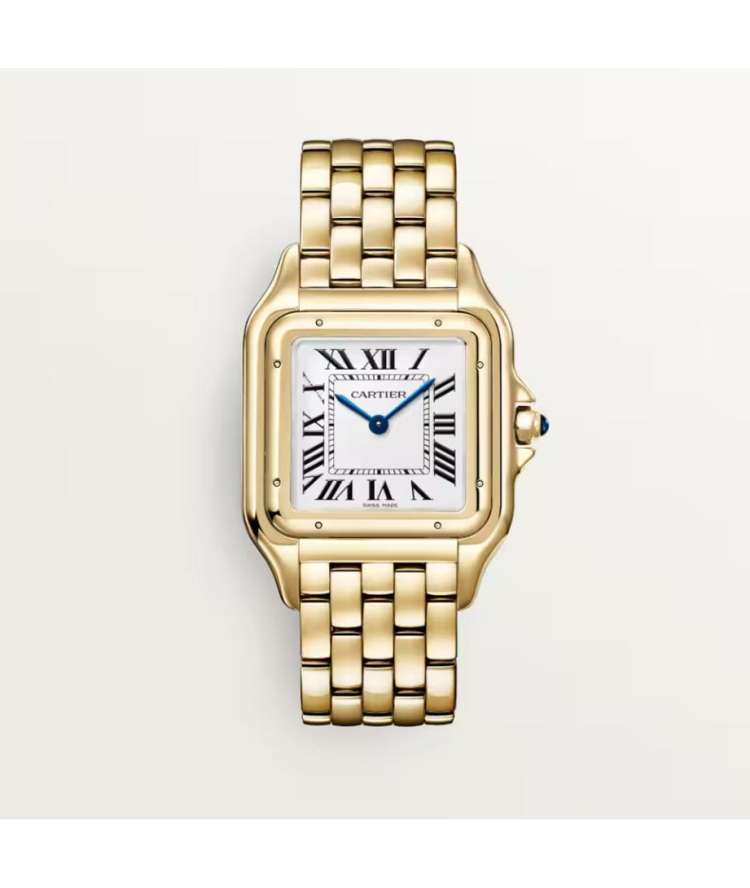 CARTIER Золотые часы из желтого золота, фото 4