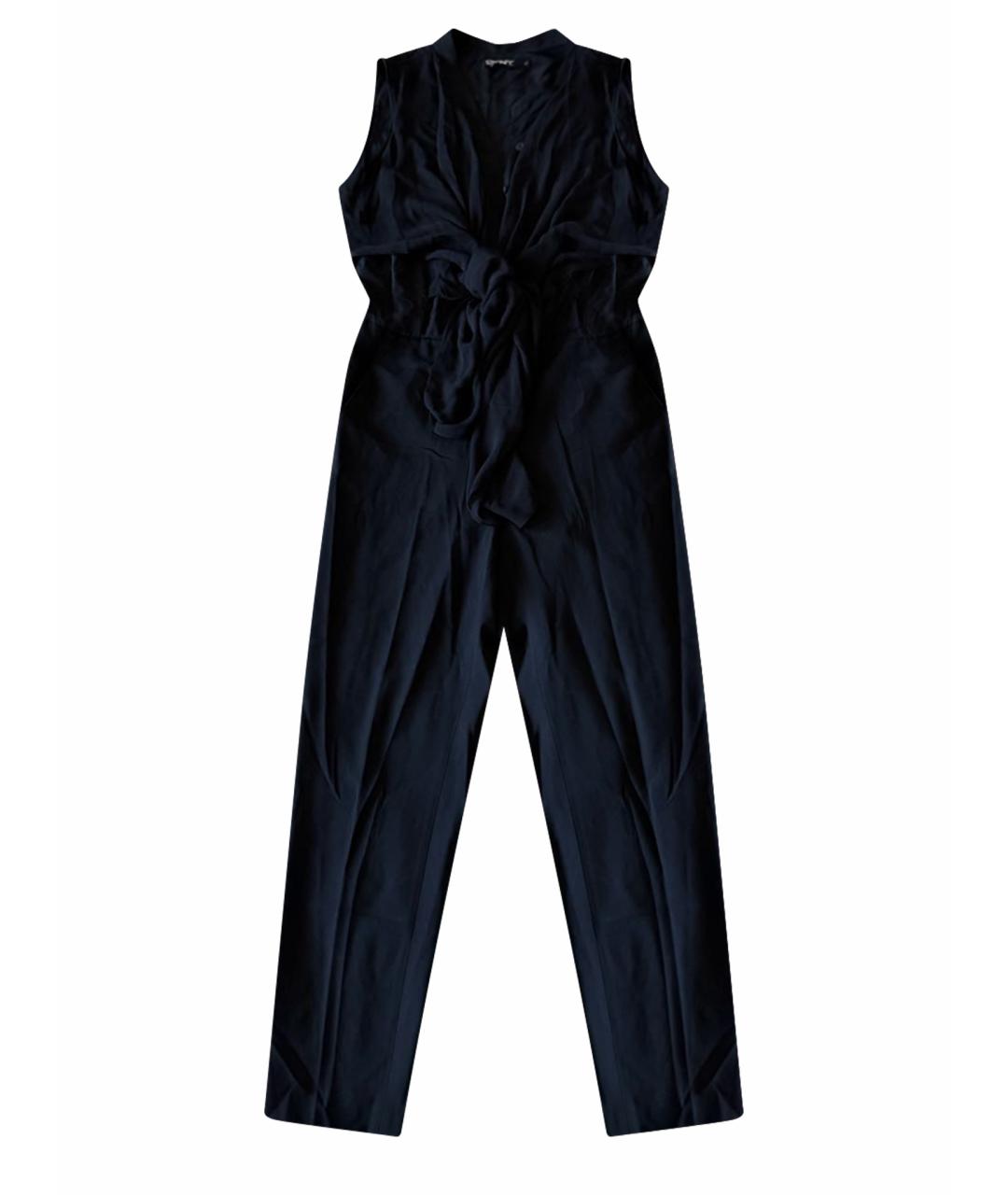 DKNY Черный вискозный комбинезон, фото 1
