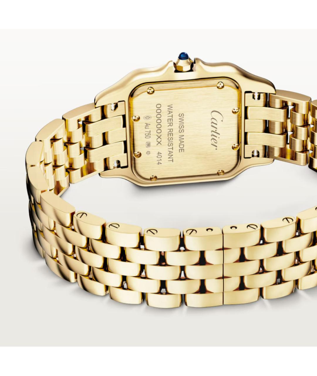 CARTIER Золотые часы из желтого золота, фото 3