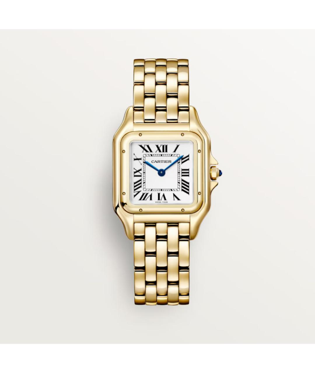 CARTIER Золотые часы из желтого золота, фото 4