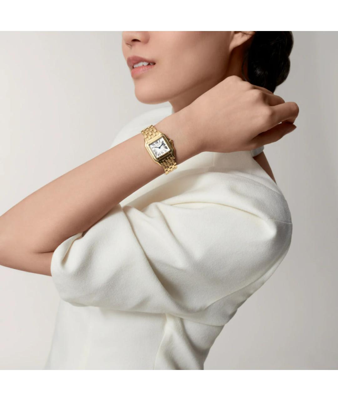 CARTIER Золотые часы из желтого золота, фото 2