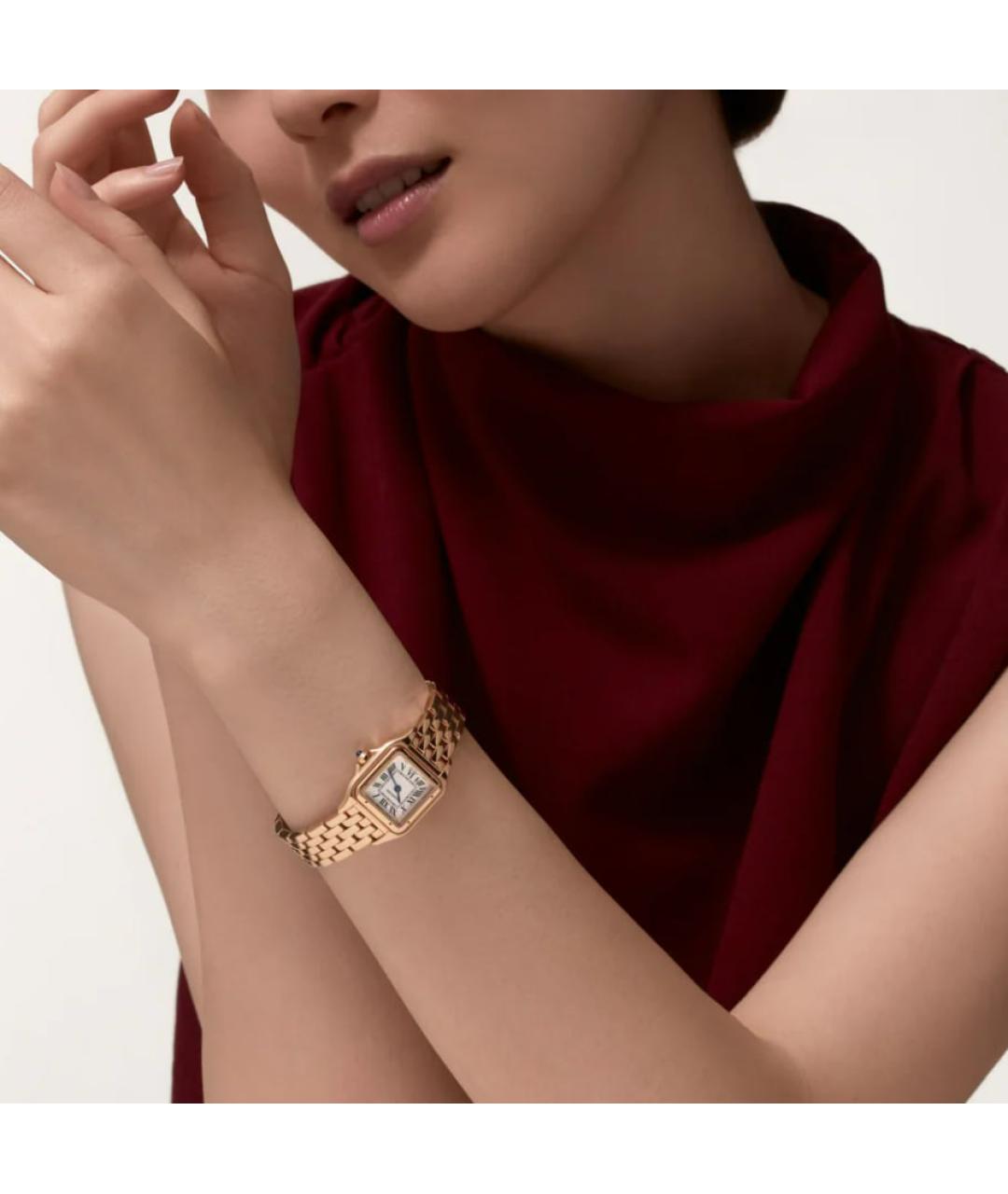CARTIER Золотые часы из розового золота, фото 3