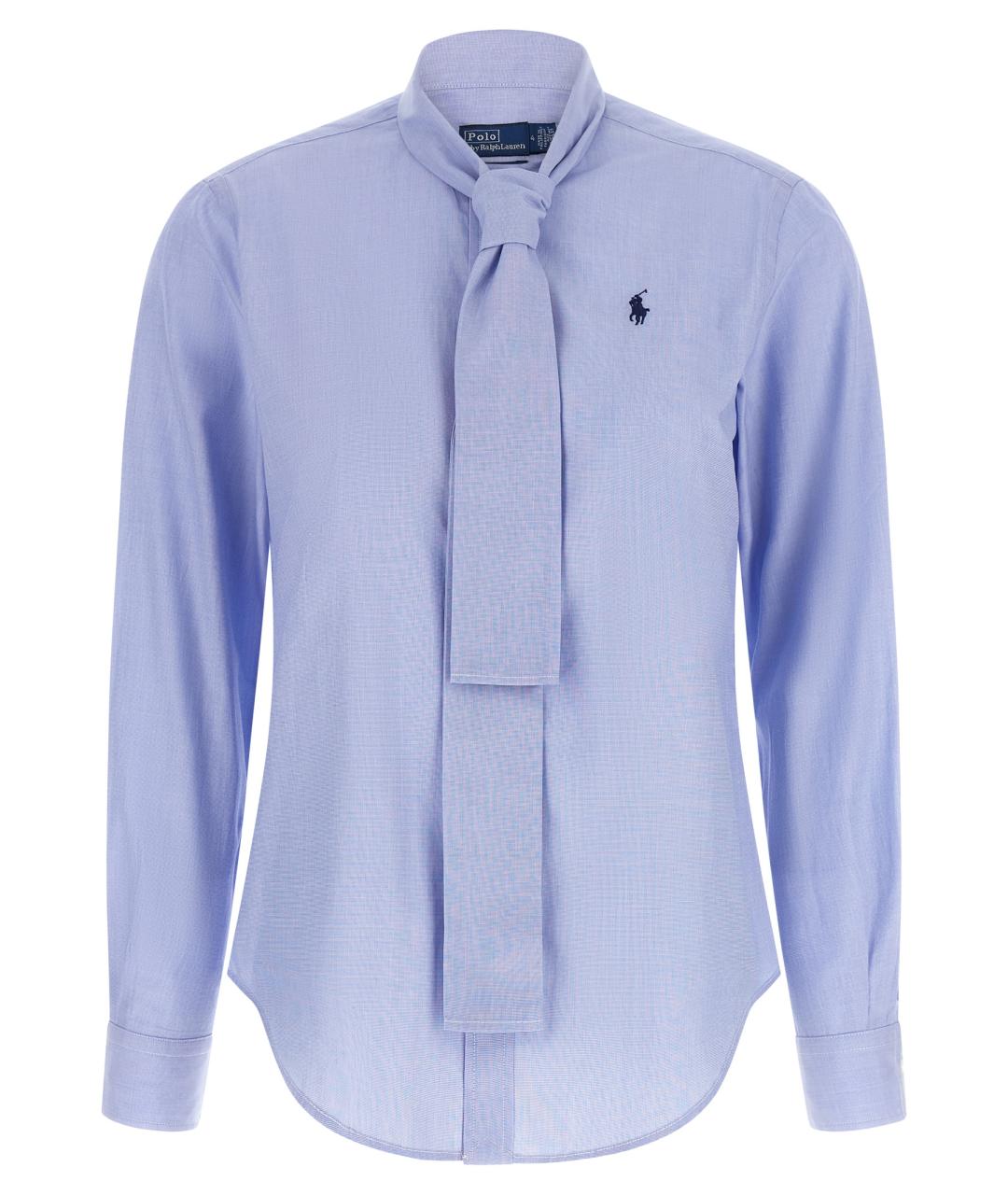 POLO RALPH LAUREN Голубая хлопковая рубашка, фото 1