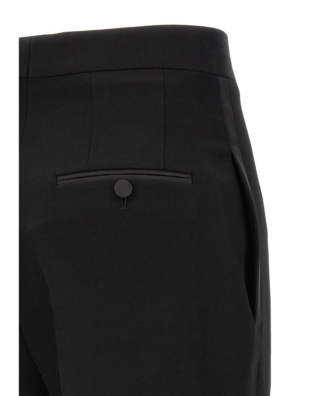 TOM FORD Черные шерстяные брюки узкие, фото 4