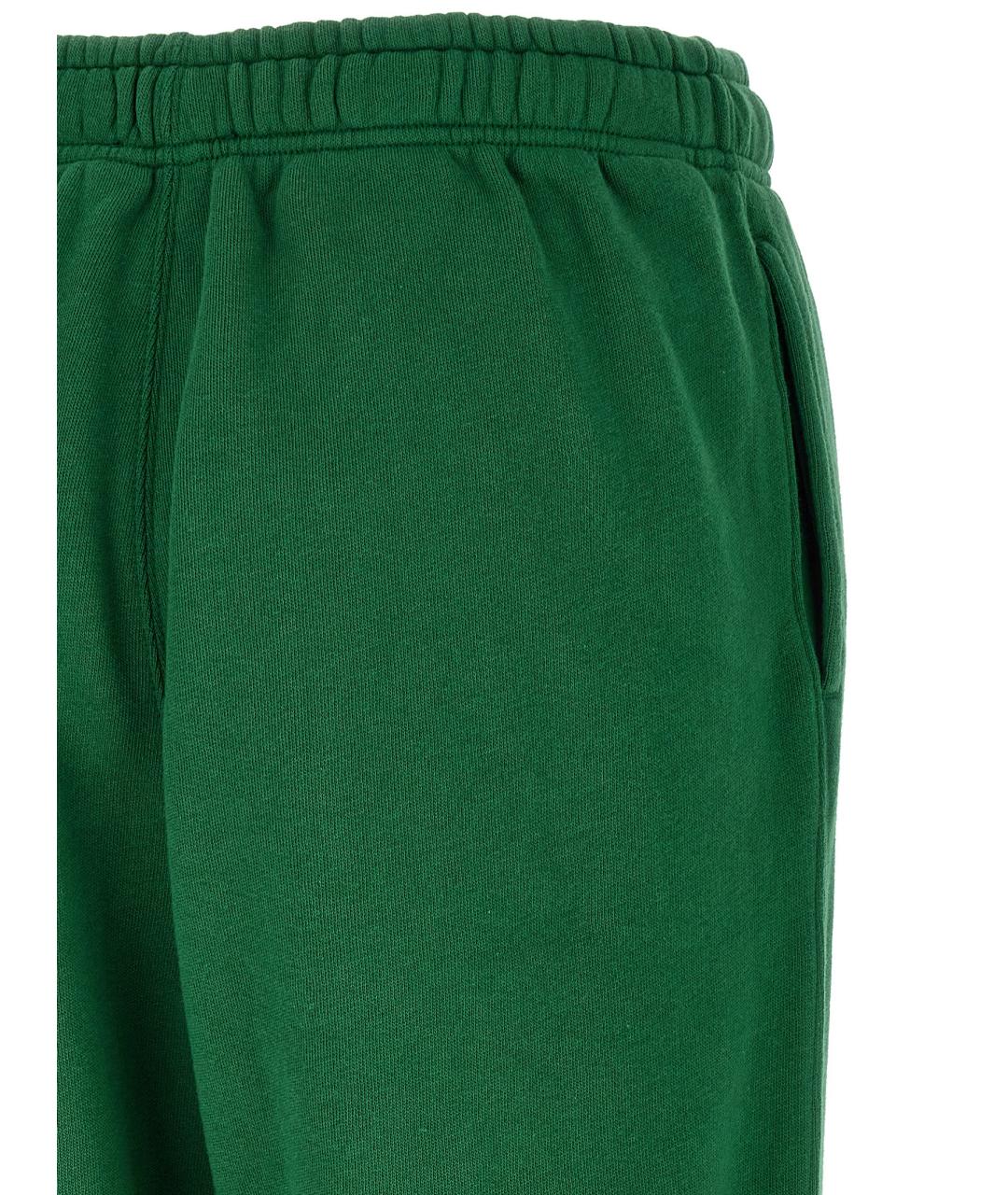 POLO RALPH LAUREN Зеленые хлопковые прямые брюки, фото 4