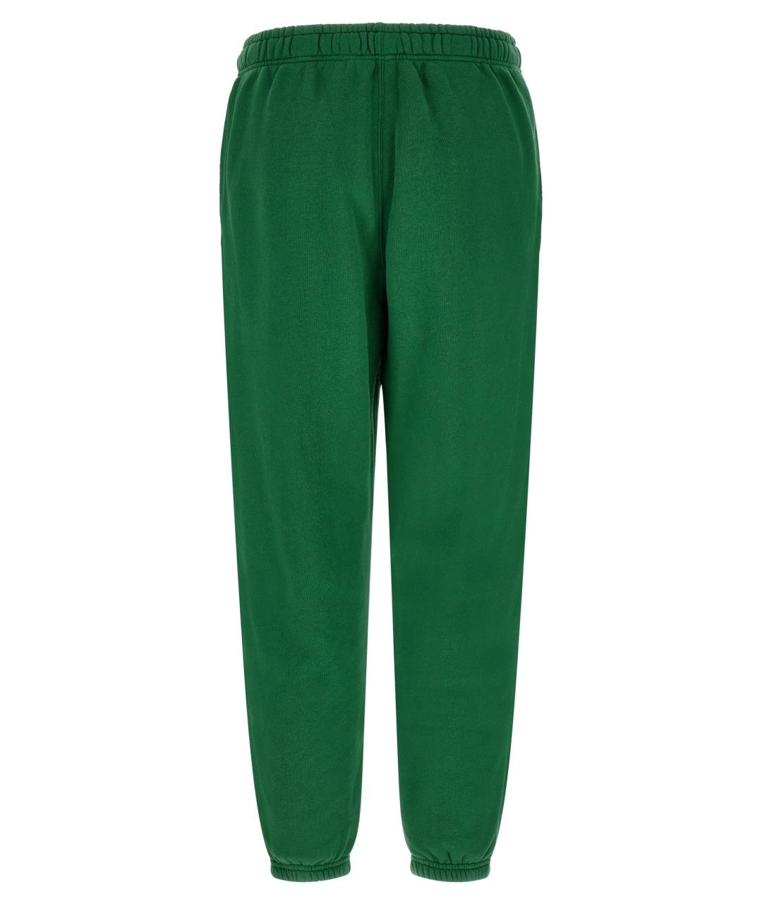 POLO RALPH LAUREN Зеленые хлопковые прямые брюки, фото 2