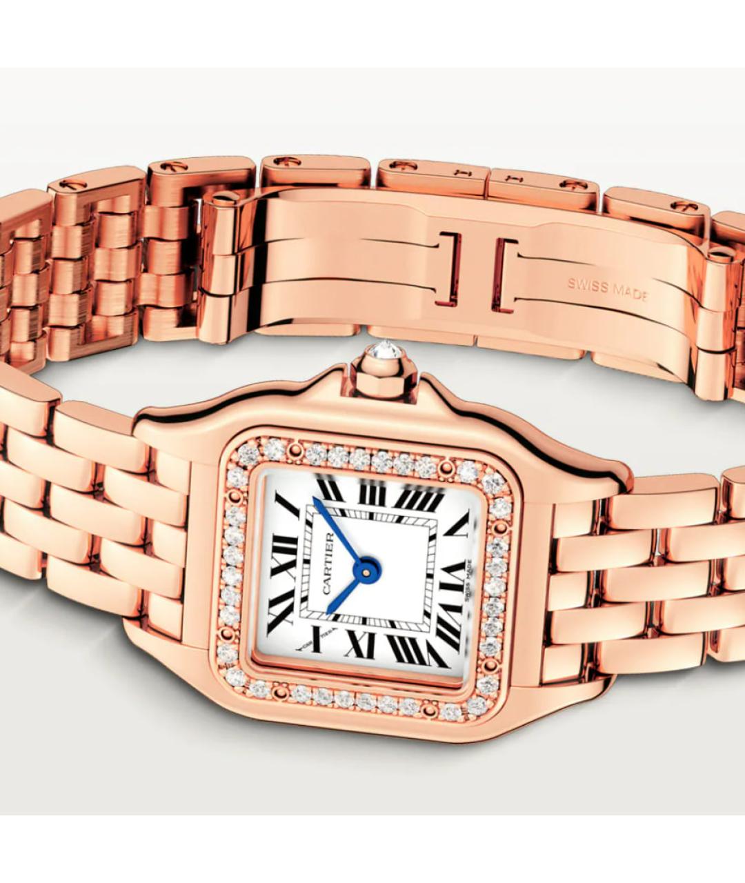 CARTIER Золотые часы из розового золота, фото 3