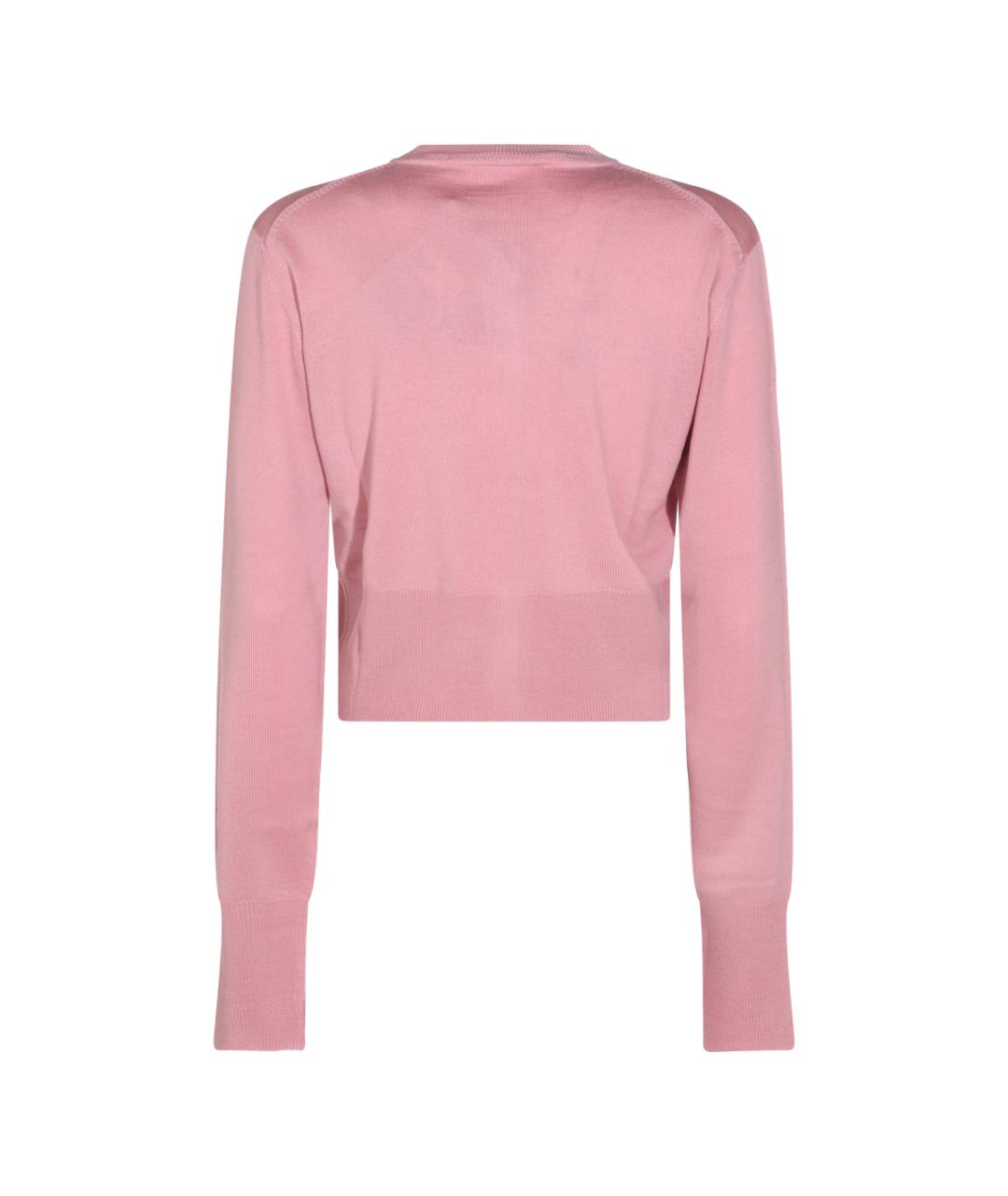 VIVIENNE WESTWOOD Розовый шерстяной кардиган, фото 3