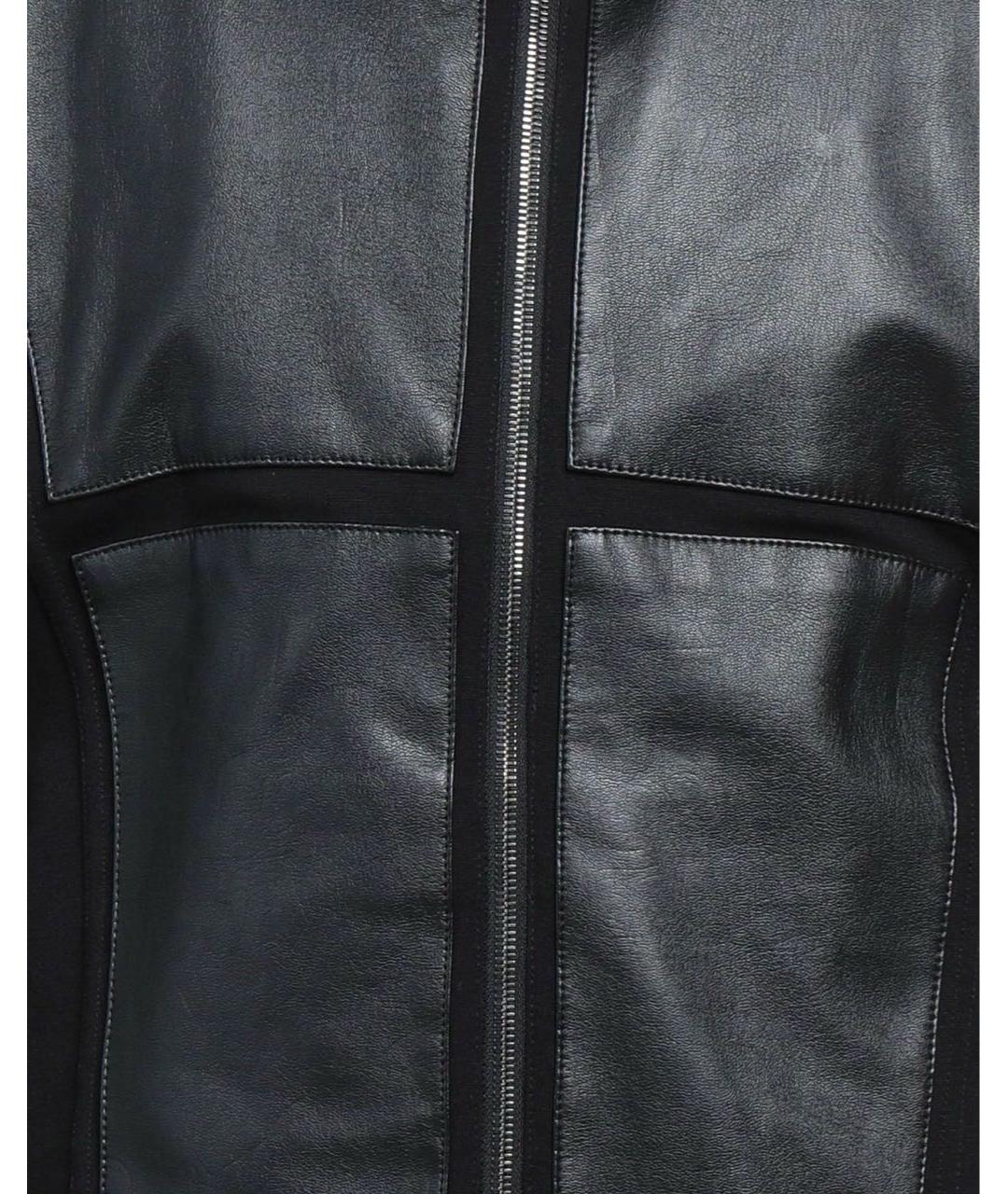 BIKKEMBERGS Черная хлопко-эластановая куртка, фото 6