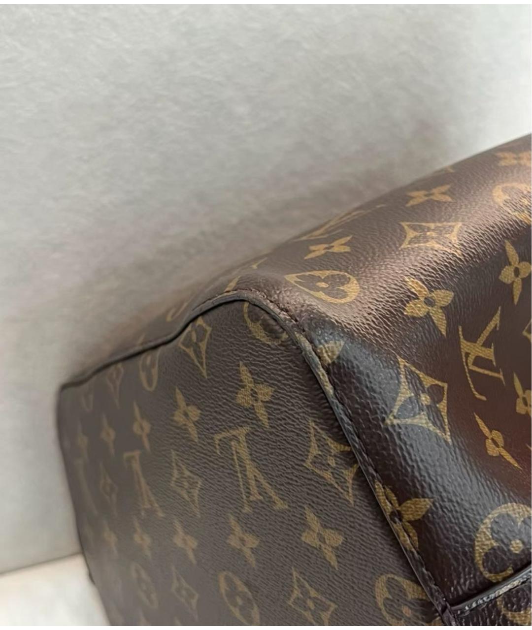 LOUIS VUITTON Коричневая сумка через плечо из канвы, фото 6