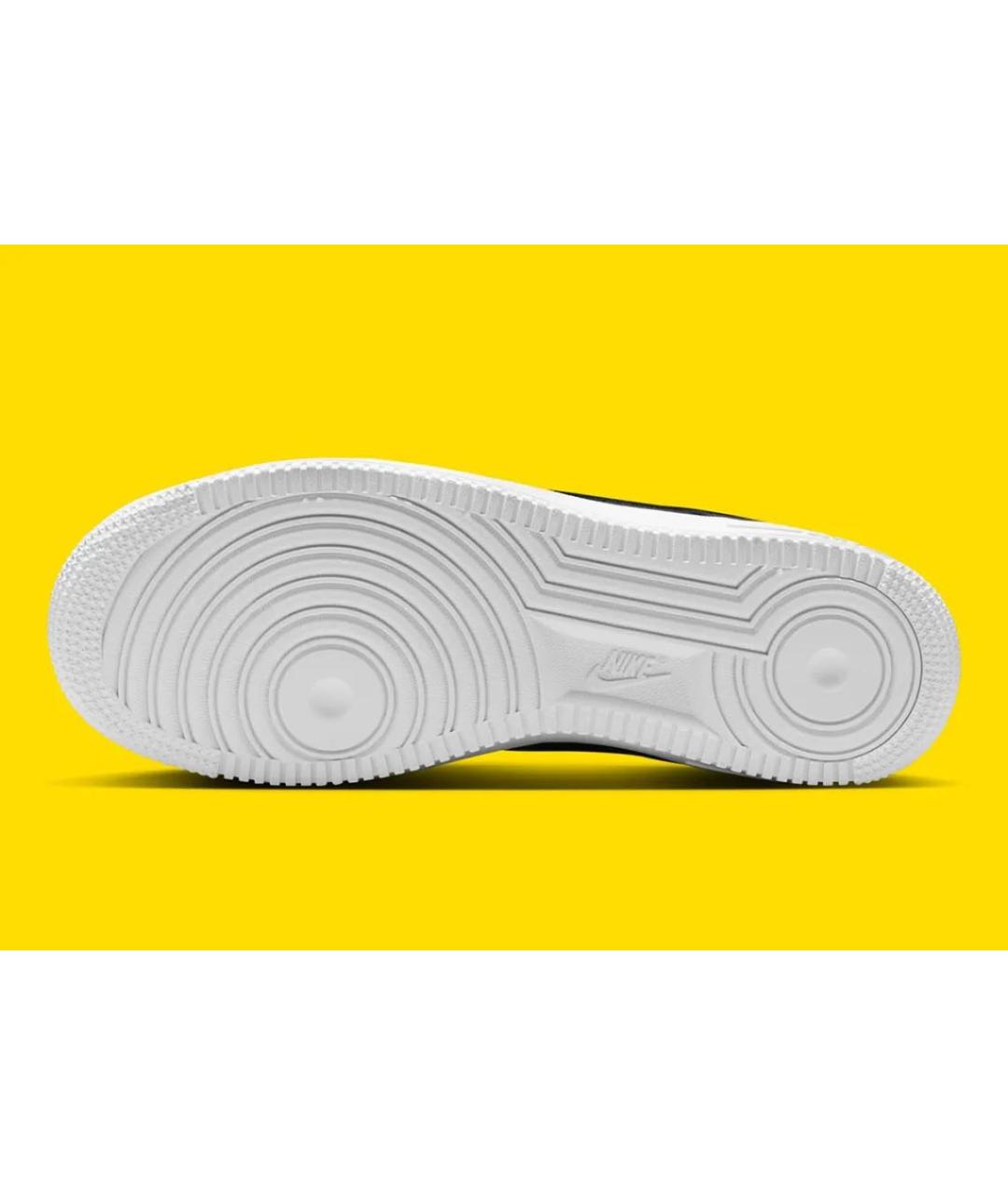NIKE Черные кожаные кеды, фото 6