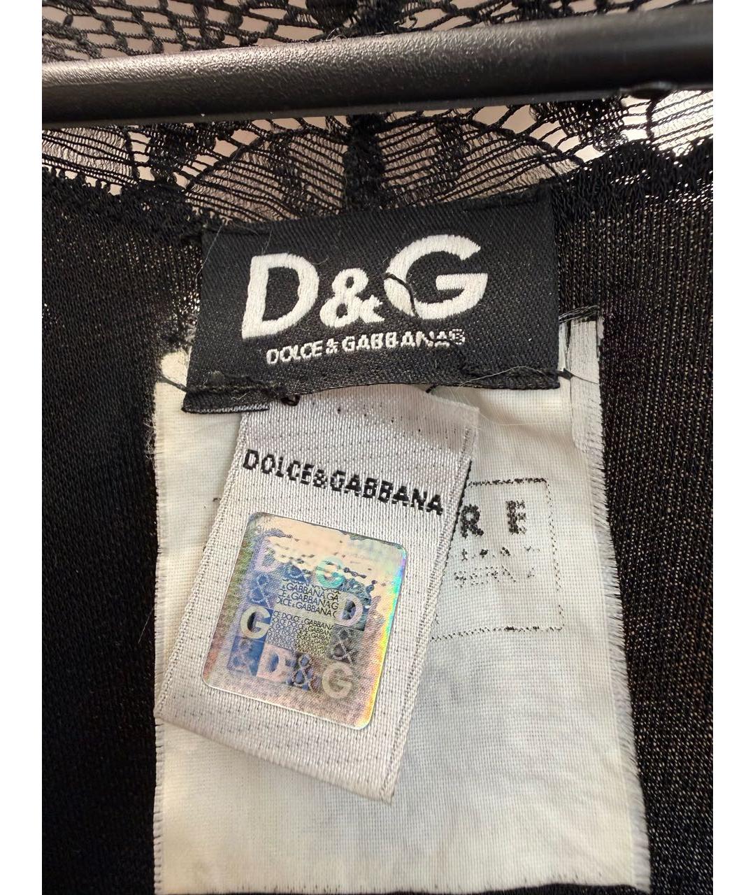 DOLCE&GABBANA Черная блузы, фото 3