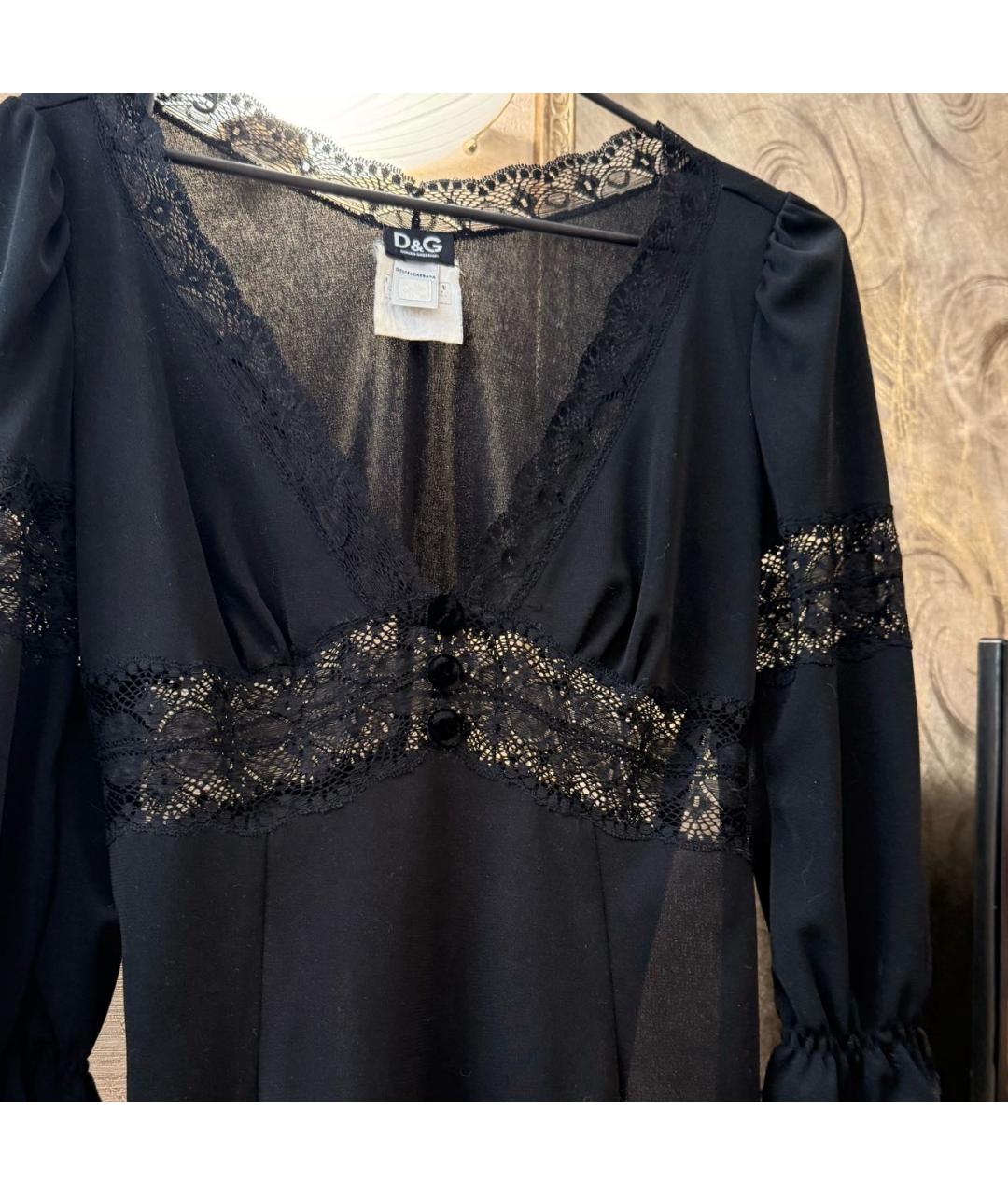 DOLCE&GABBANA Черная блузы, фото 5