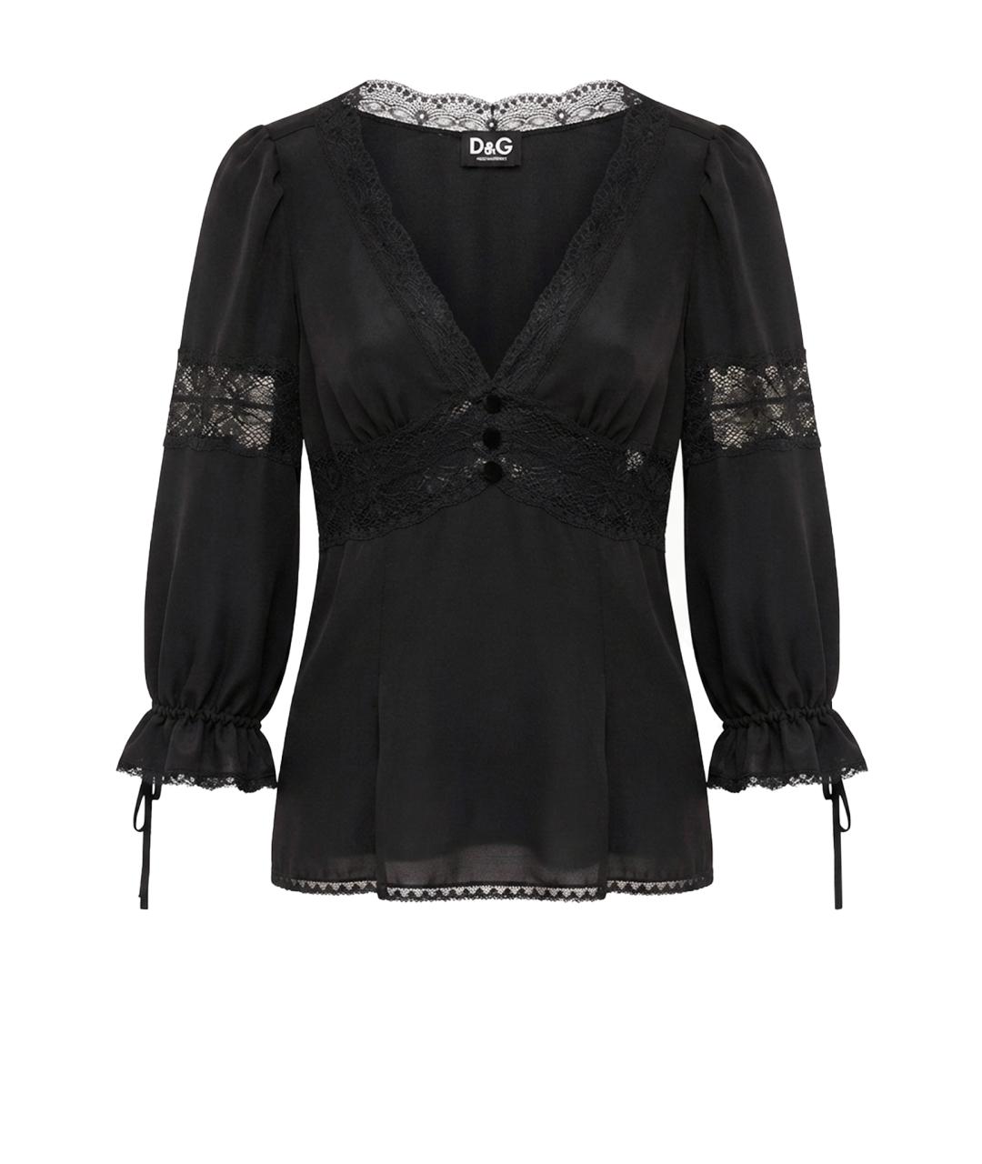 DOLCE&GABBANA Черная блузы, фото 1