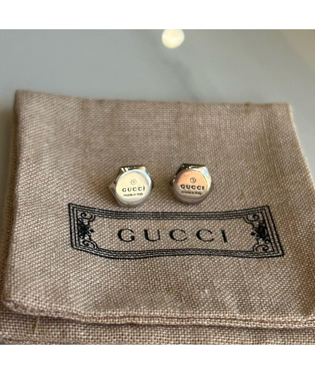 GUCCI Серебряные серебряные серьги, фото 5