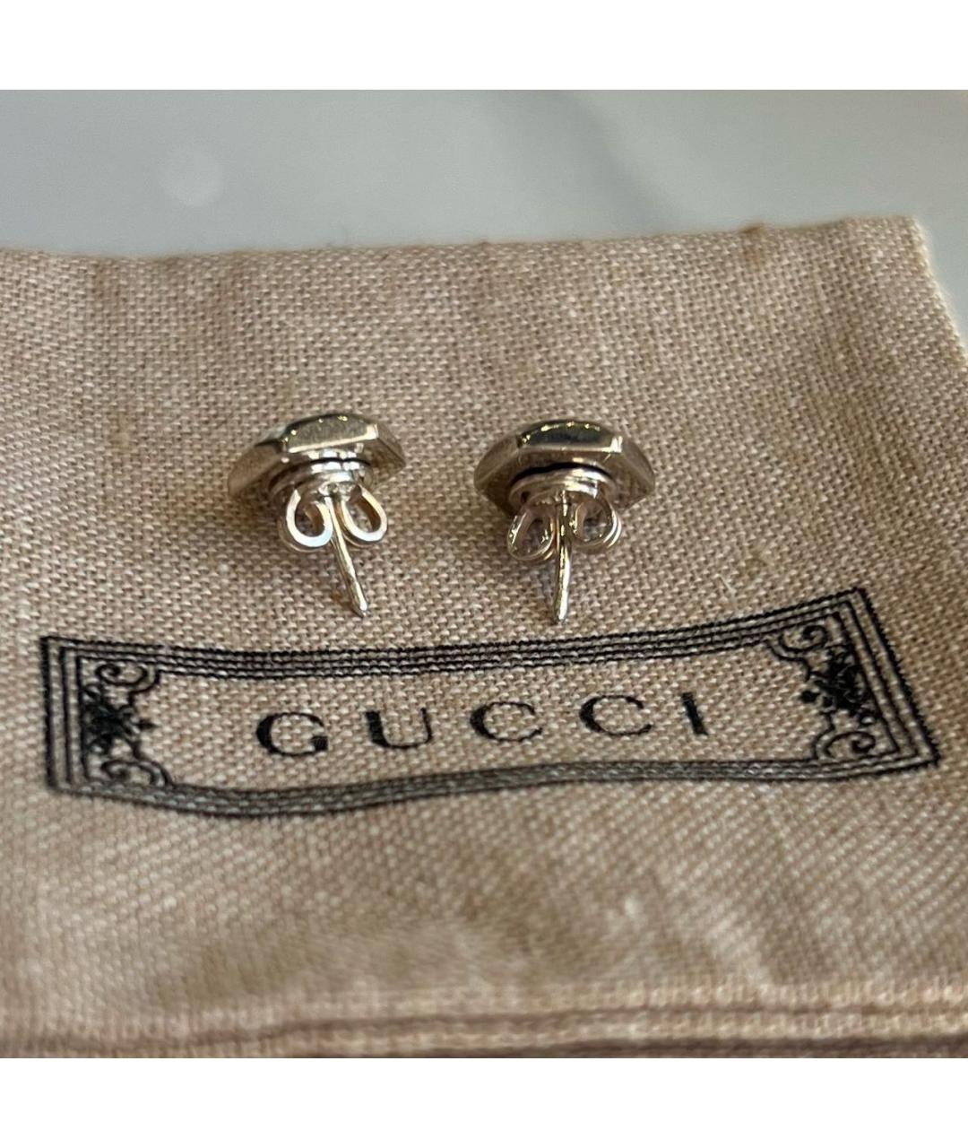 GUCCI Серебряные серебряные серьги, фото 2
