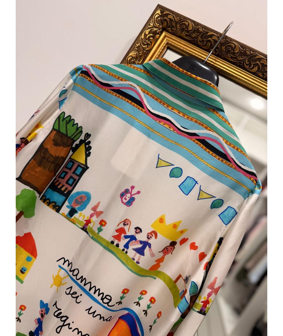 DOLCE&GABBANA Шелковая блузы, фото 8