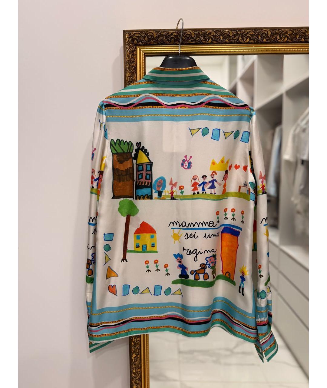 DOLCE&GABBANA Шелковая блузы, фото 7