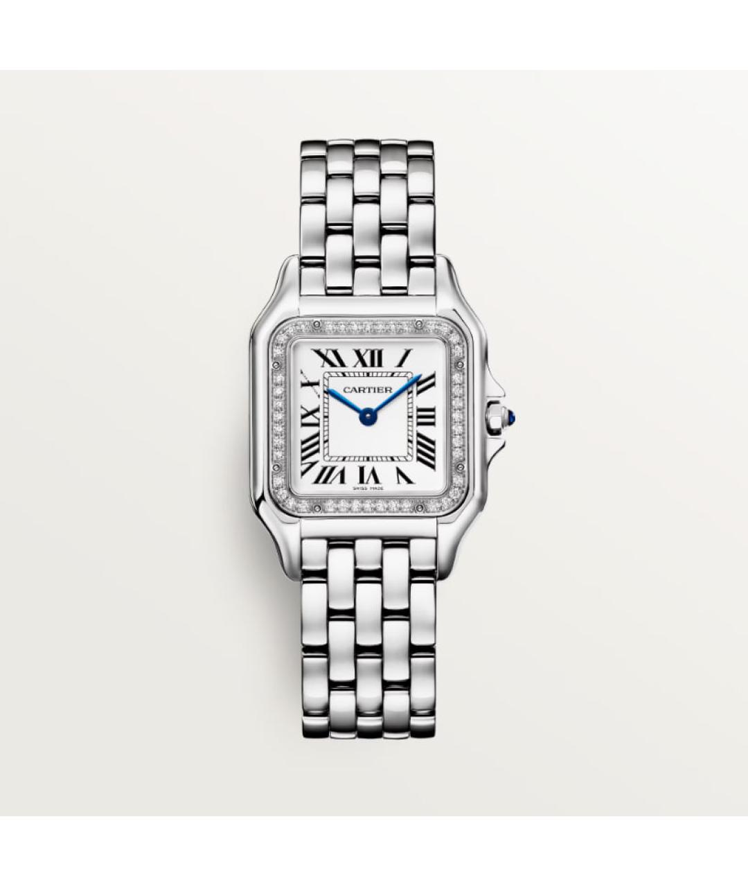 CARTIER Серебряные металлические часы, фото 4