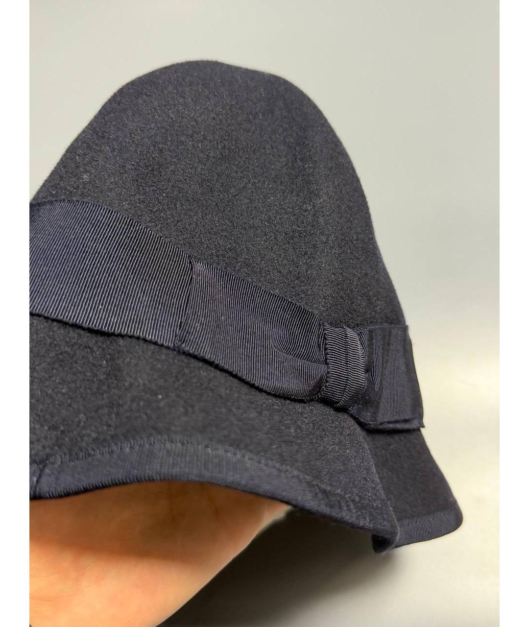 COMME DES GARҪONS HOMME Синяя шляпа, фото 3