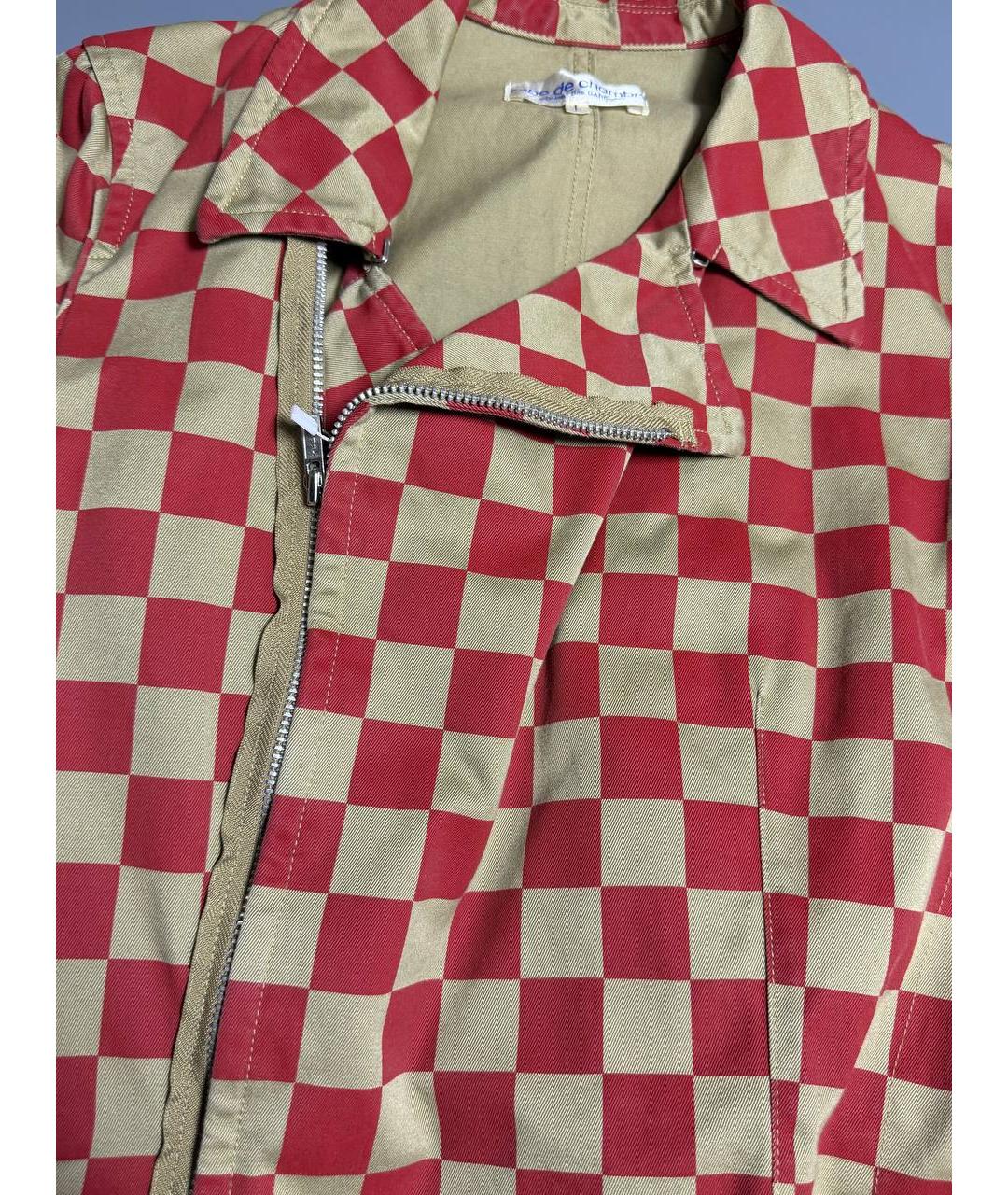 COMME DES GARÇONS Бордовая куртка, фото 4