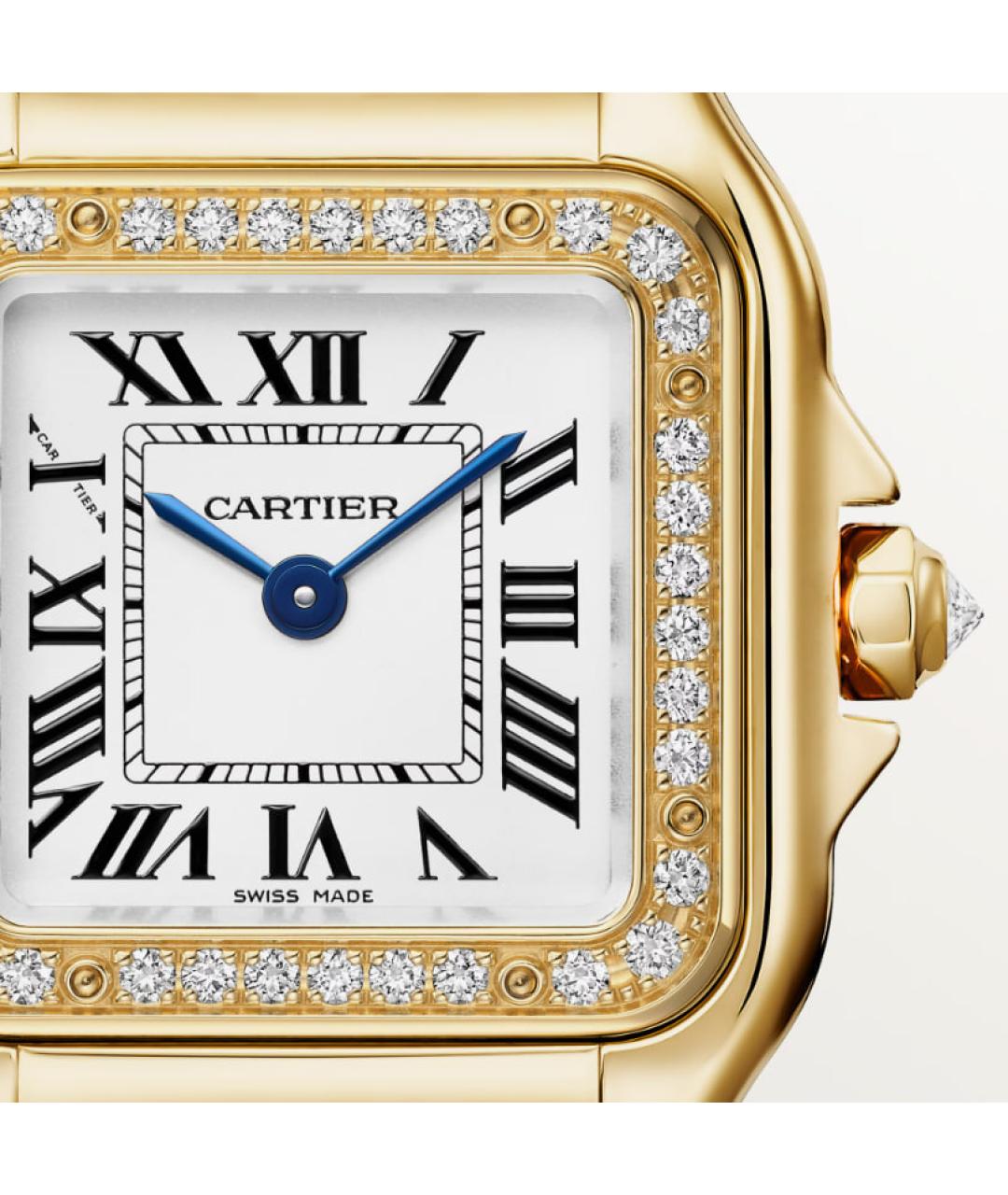 CARTIER Золотые часы из желтого золота, фото 3