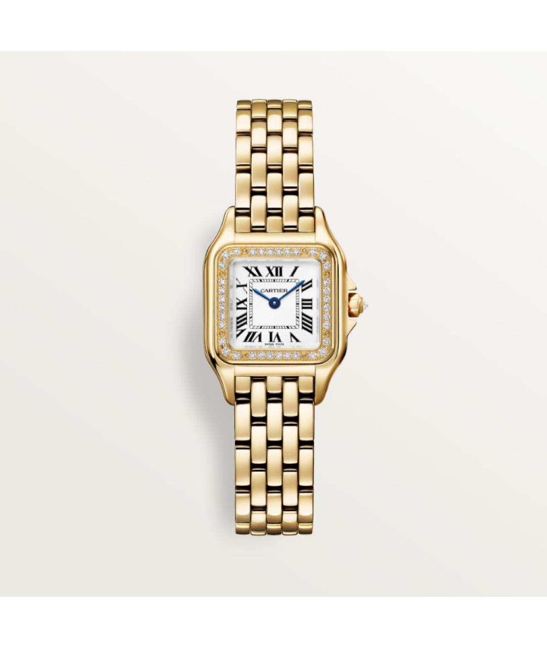 CARTIER Золотые часы из желтого золота, фото 4