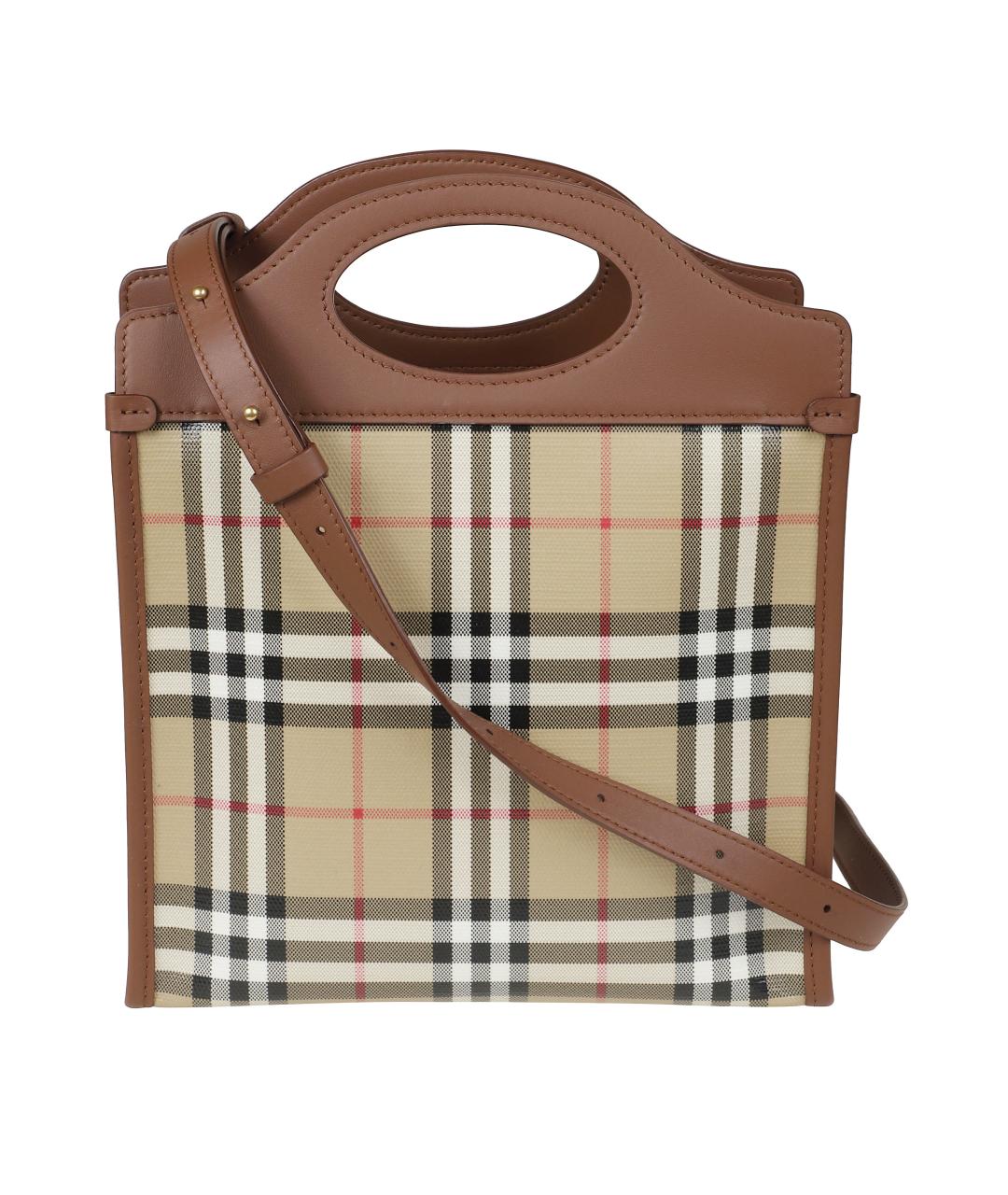 BURBERRY Бежевая сумка тоут, фото 2