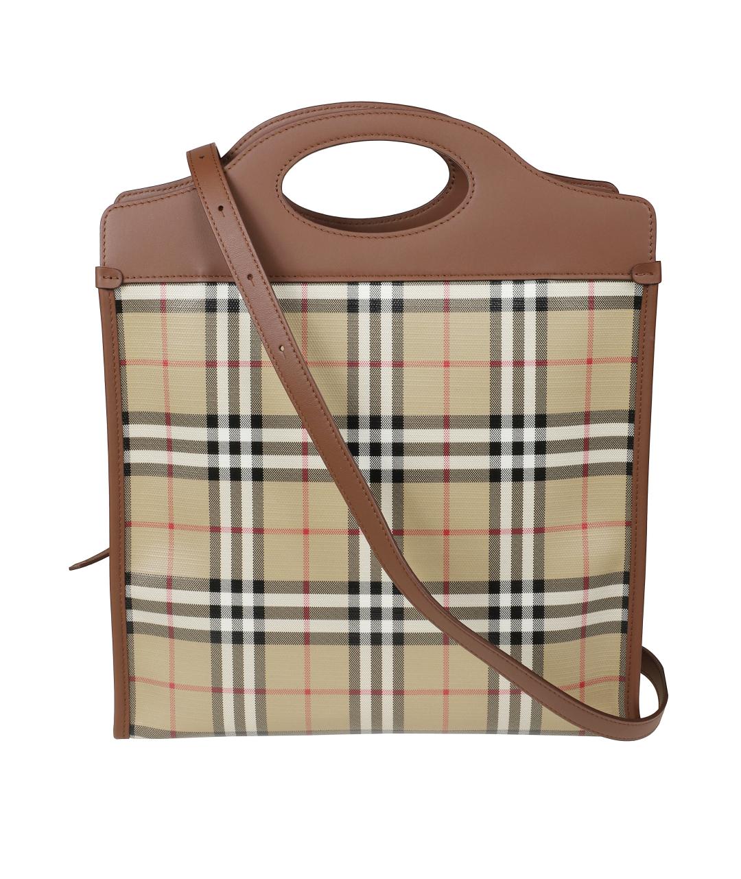 BURBERRY Бежевая сумка тоут, фото 2