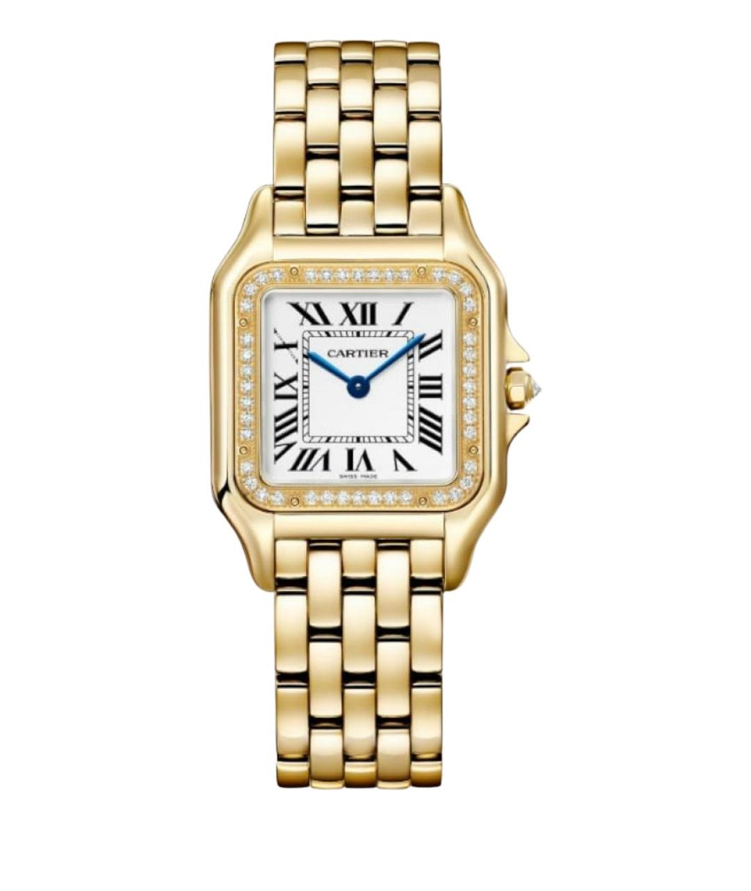 CARTIER Золотые часы из желтого золота, фото 1