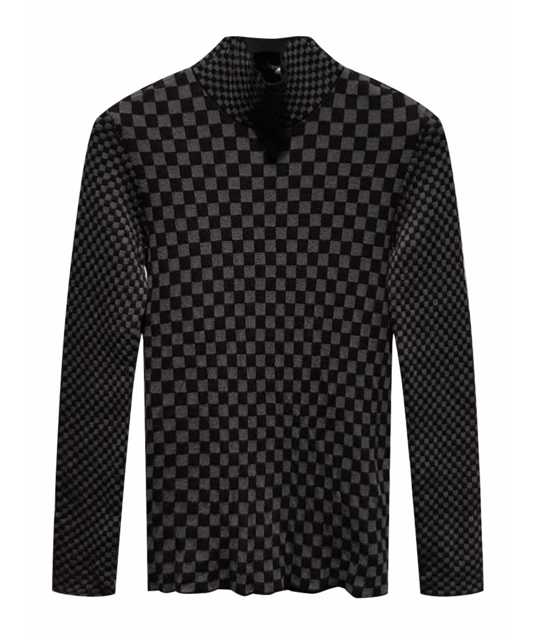 EMPORIO ARMANI Антрацитовый джемпер / свитер, фото 1