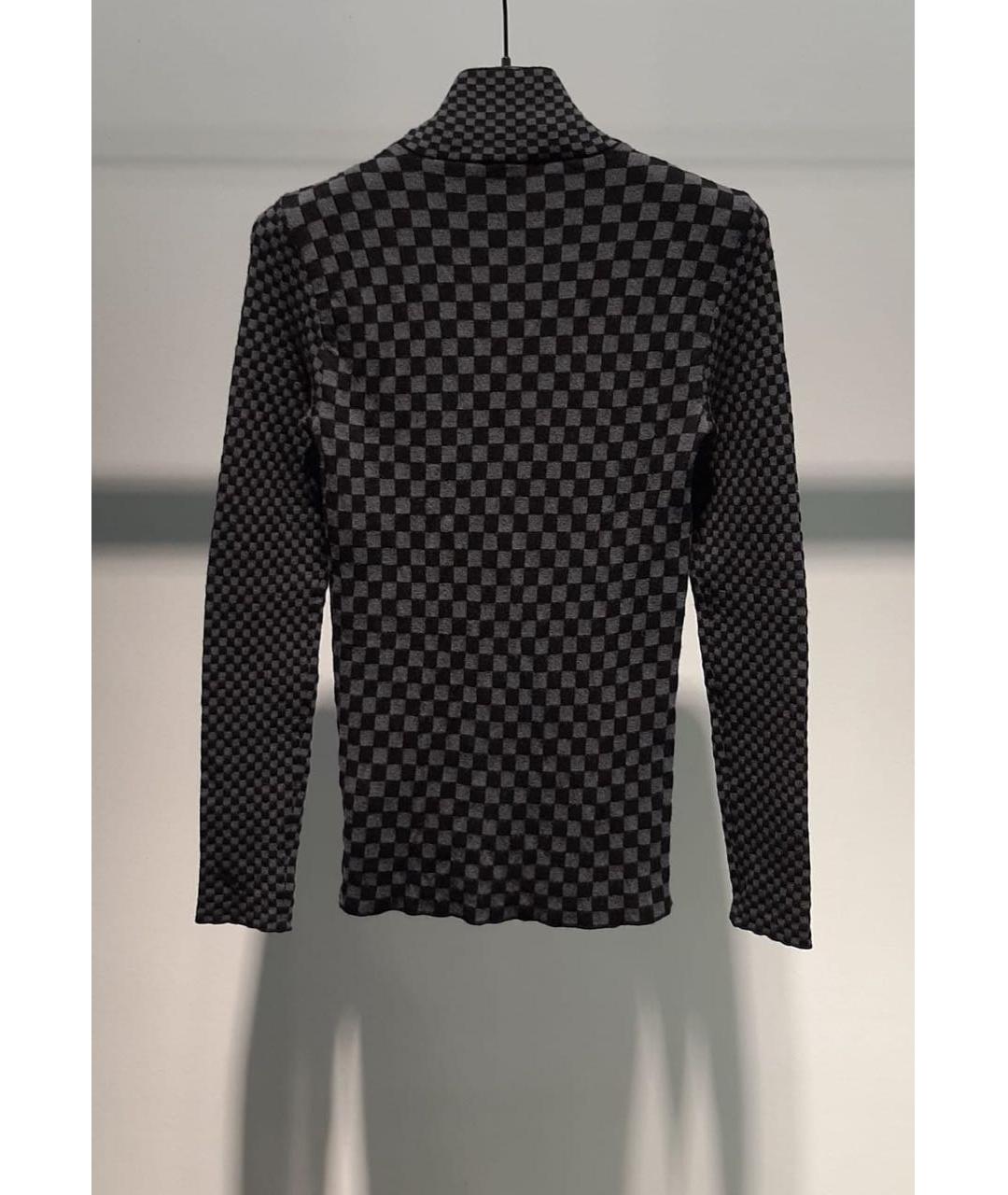 EMPORIO ARMANI Антрацитовый джемпер / свитер, фото 2