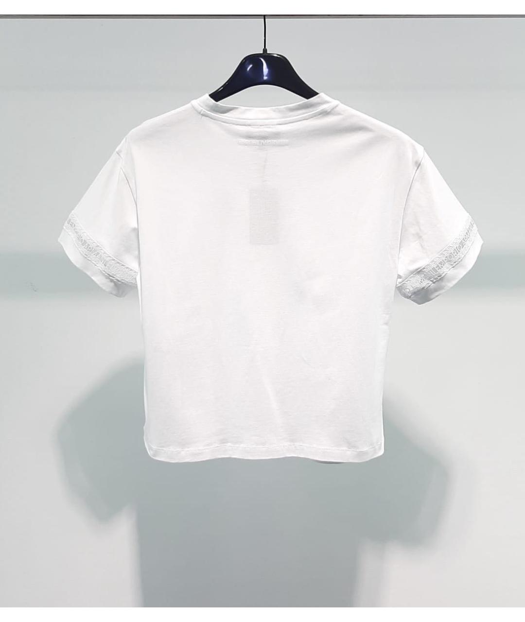 EMPORIO ARMANI Белая футболка, фото 2