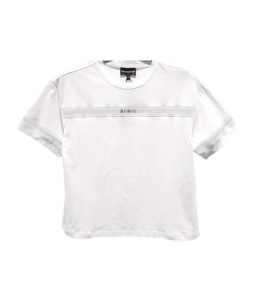 EMPORIO ARMANI Белая футболка, фото 1