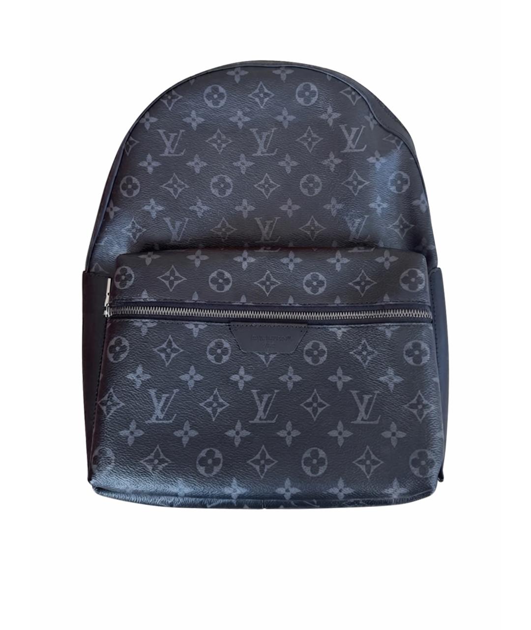 LOUIS VUITTON Антрацитовый рюкзак из канвы, фото 1