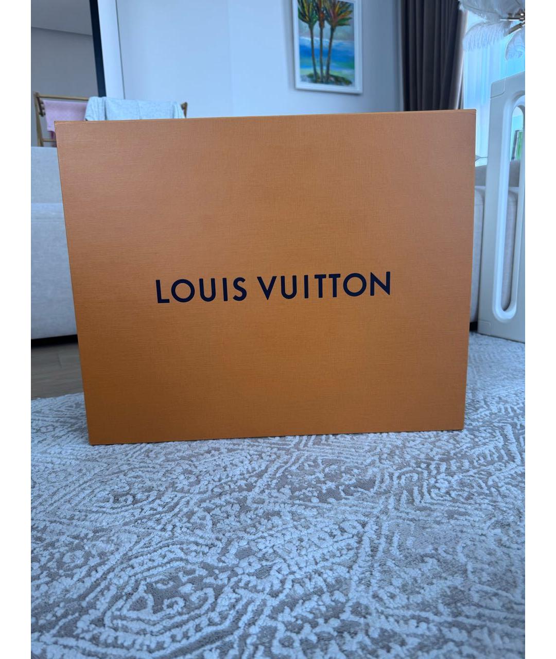 LOUIS VUITTON Антрацитовый рюкзак из канвы, фото 6