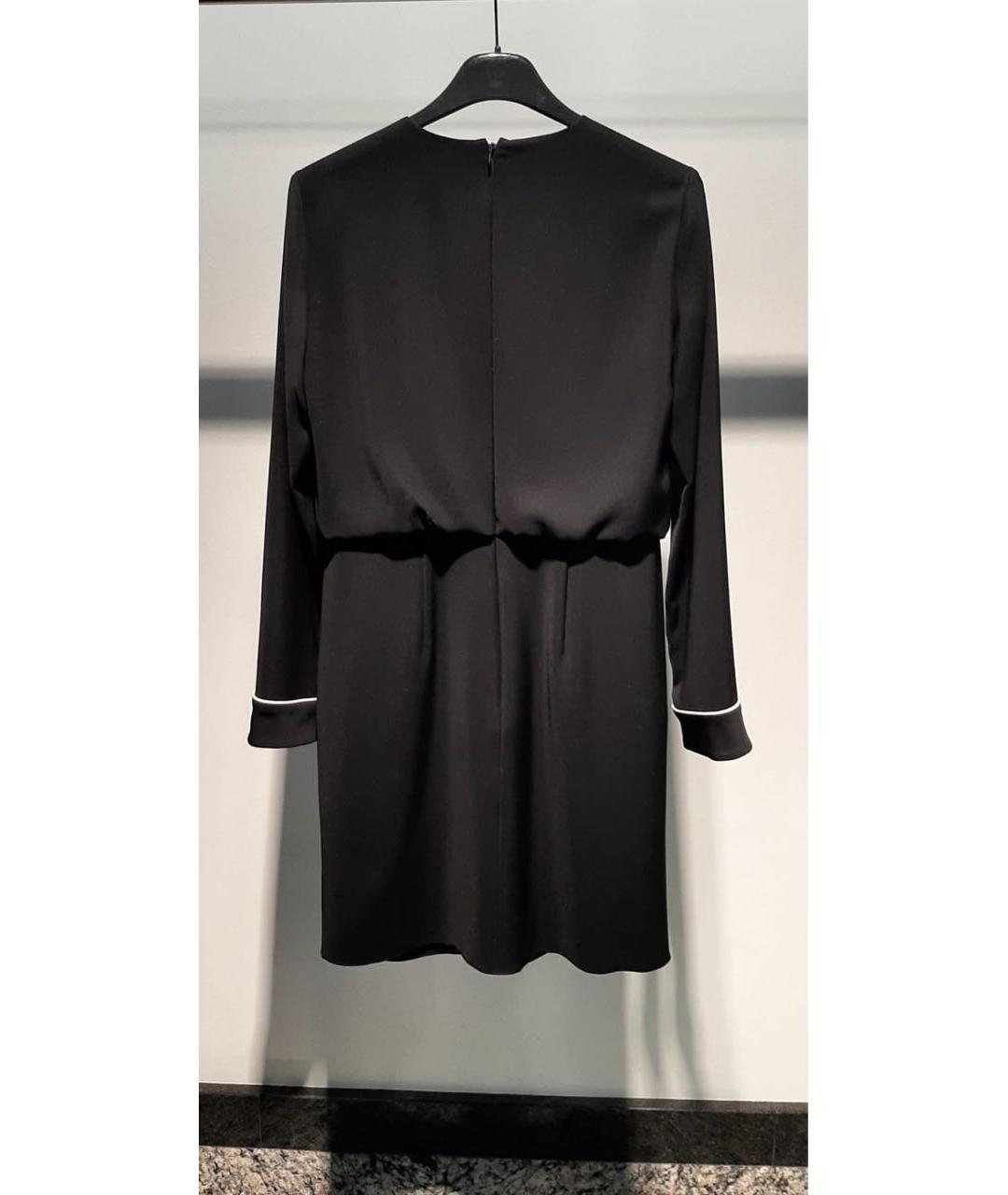 EMPORIO ARMANI Черное повседневное платье, фото 2