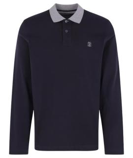 BRUNELLO CUCINELLI Поло с длинным рукавом