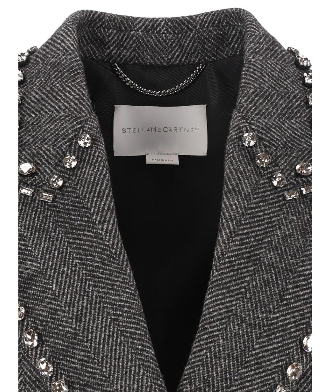 STELLA MCCARTNEY Серое пальто, фото 5