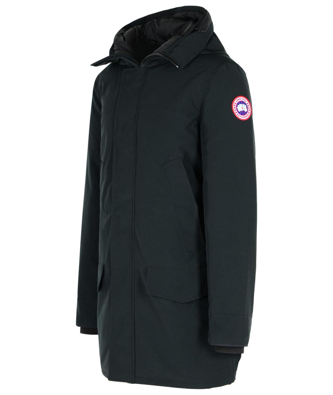 CANADA GOOSE Черная полиамидовая парка, фото 2