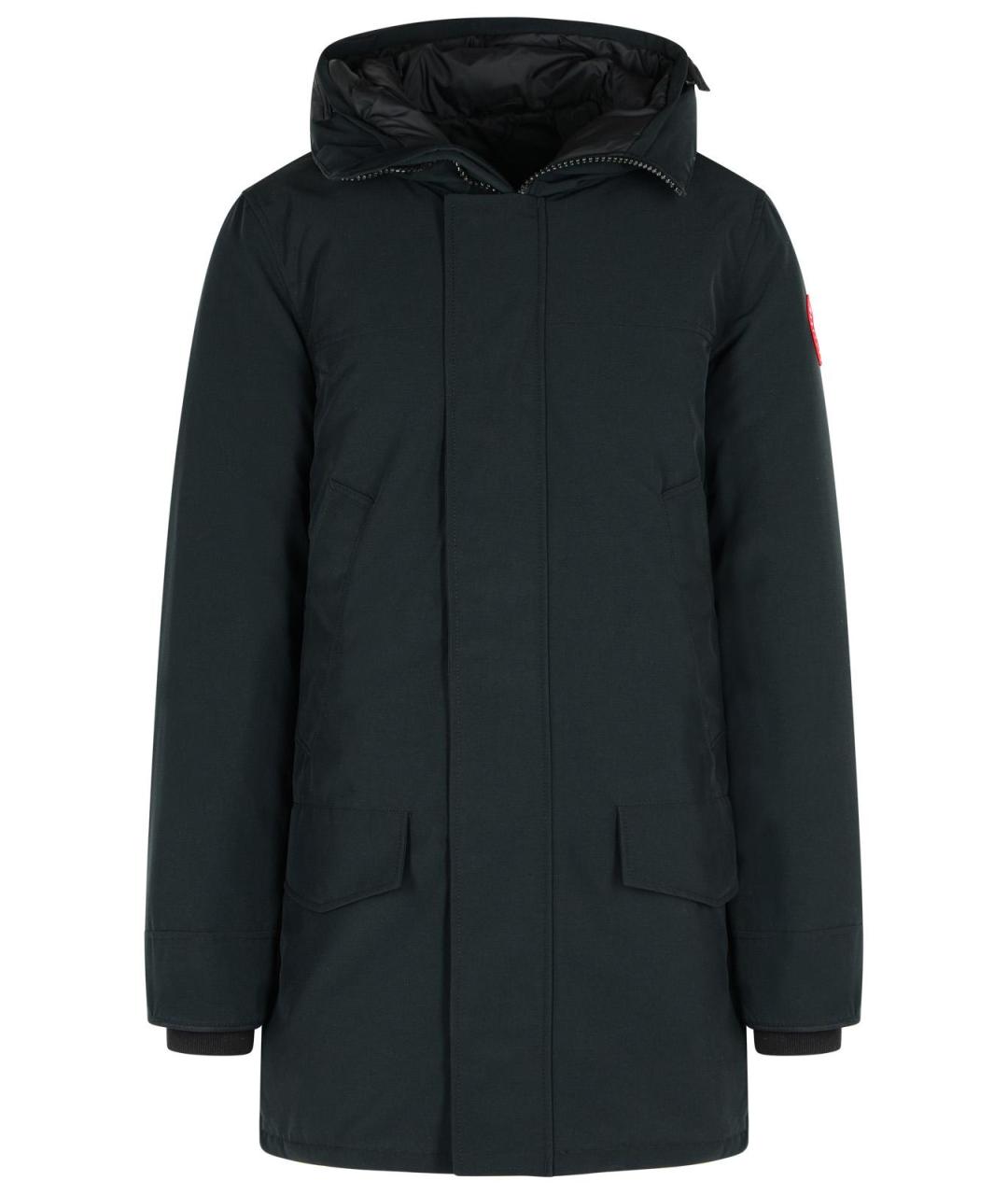 CANADA GOOSE Черная полиамидовая парка, фото 1