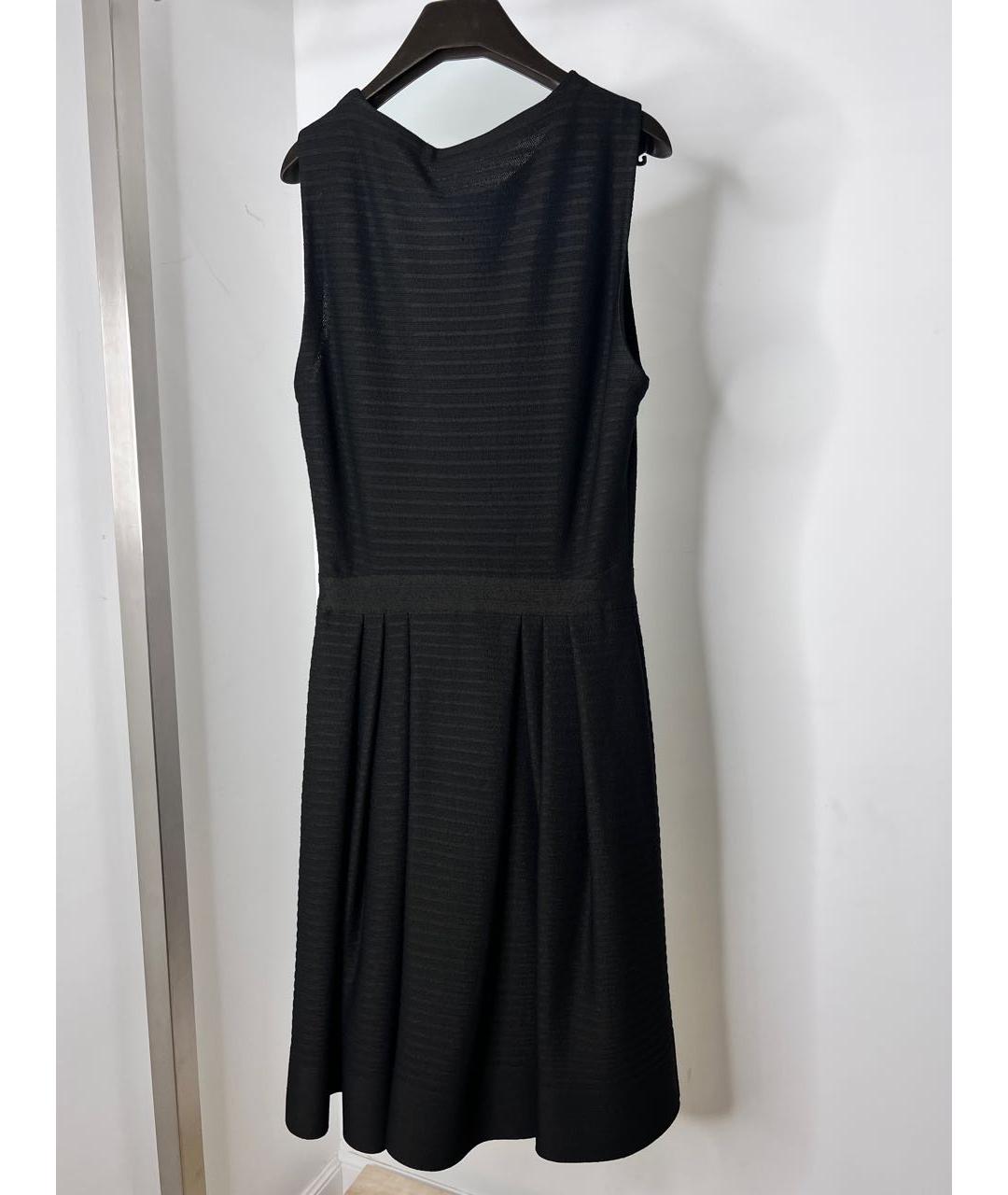 CHRISTIAN DIOR PRE-OWNED Черное вискозное повседневное платье, фото 6