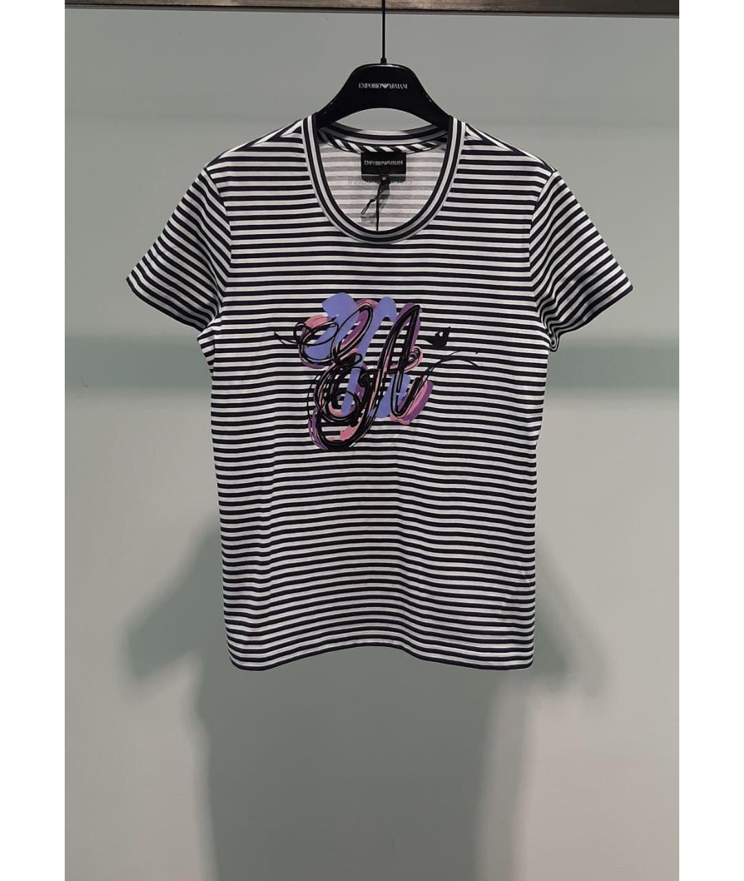 EMPORIO ARMANI Мульти футболка, фото 3